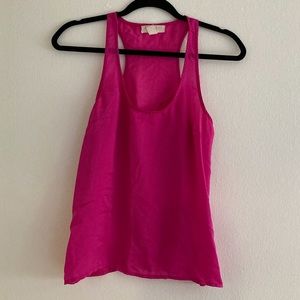 Fuscia Tank Top